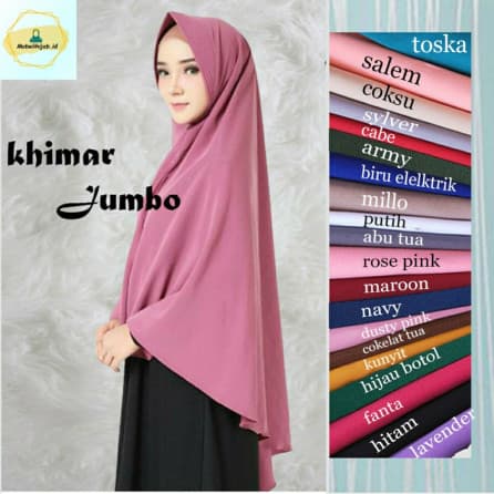 Jilbab Khimar Ped Kanaya by Mobelihijab.id