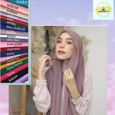 Jilbab pashmina miana