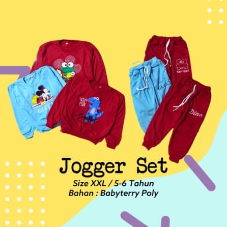 Jogger Set - Setelan Jogger Anak Laki-Laki