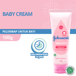 JOHNSONS BABY CREAM 23011202  TUB 100g