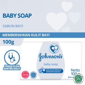 JOHNSONS BABY SOAP  BAR 100g
