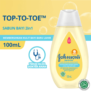JOHNSONS HAIR & BODY WASH TOP TO TOE BTL 100mL
