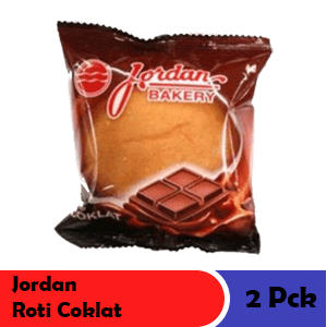 JORDAN BAKERY ROTI COKLAT ISI 2  PCK 