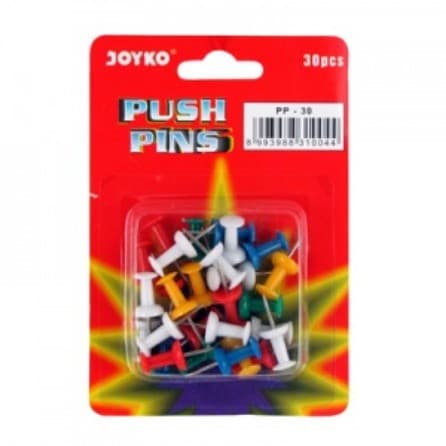 Joyko Push Pins PP-30 (30'S) PCK