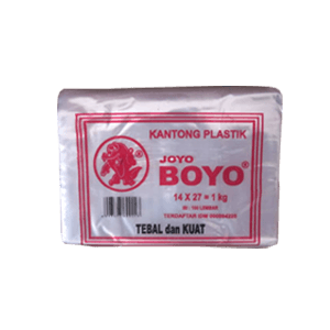 JOYO BOYO KANTONG PLASTIK HD  PCK 1000g