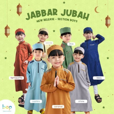 Jubah Anak Laki-Laki