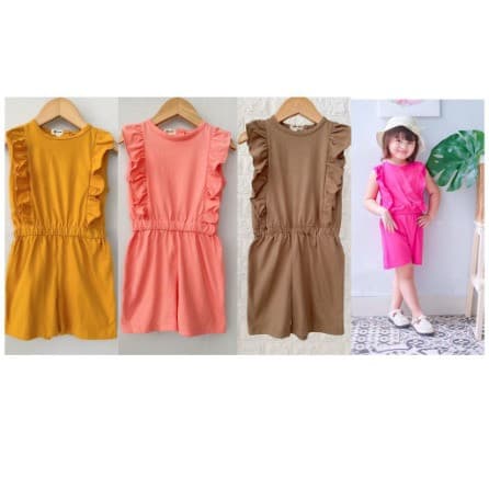 Jumpsuit Polos Anak 1 - 5 Tahun