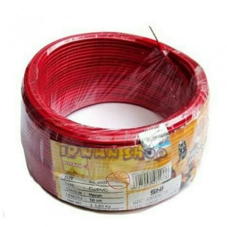 KABEL LISTRIK KITANI 1x1,5x50 m merah