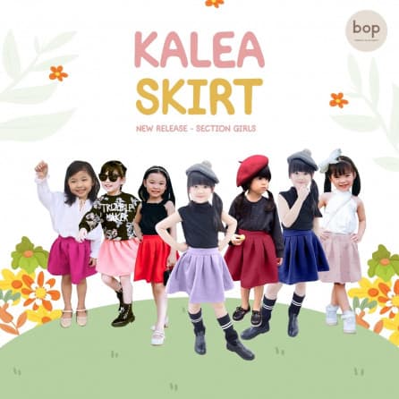 Kalea Skirt - Rok Pendek Skirt Anak