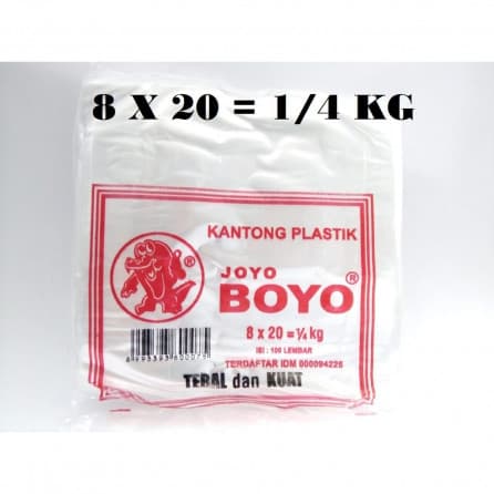 KANTONG PLASTIK JOYO BOYO 1/4kg