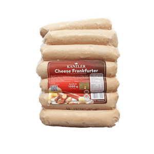 KANZLER CHEESE FRANKFURTER  PCK 1000g