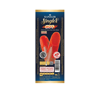 KANZLER SINGLES SOSIS HOT PCK 65g