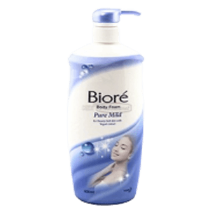 KAO BIORE BODY FOAM PUMP PURE MILD BTL 550mL