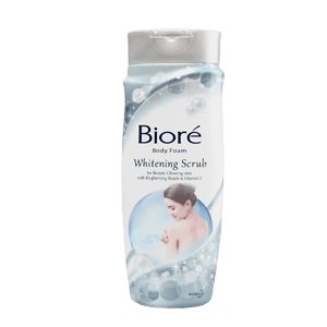 KAO BIORE BODY FOAM WHITENING SCRUB BTL 100mL