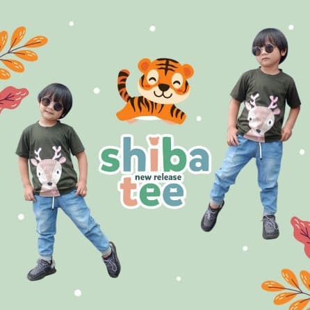 Kaos Anak Animal Series Unisex