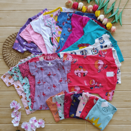 Kaos Anak Lengan Pendek Baby Fullprint
