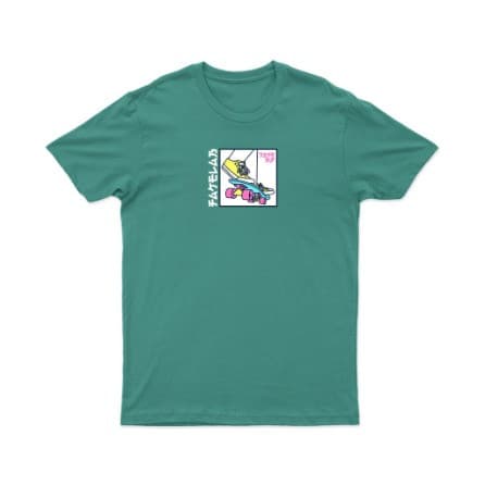 Kaos Fakelab Retro Skate Tosca 