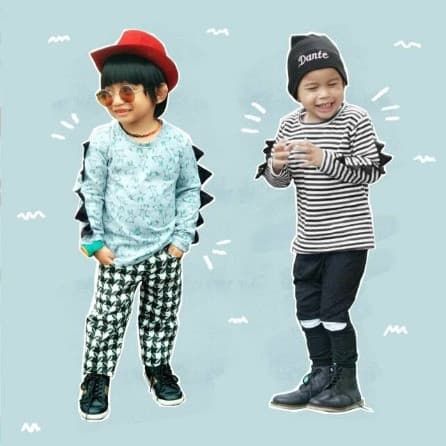 Kaos Lengan Panjang Anak Laki-Laki