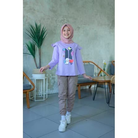 Kaos Lengan Panjang Anak Perempuan