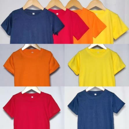 Kaos Polos Anak Laki - Laki
