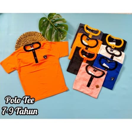 Polo Tee - Kaos Polos Anak Laki-Laki