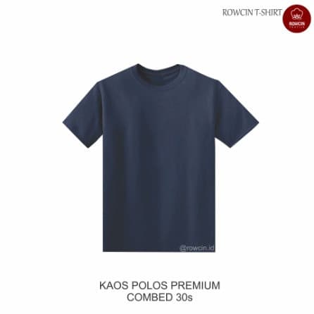 Kaos Polos Katun Lengan Pendek