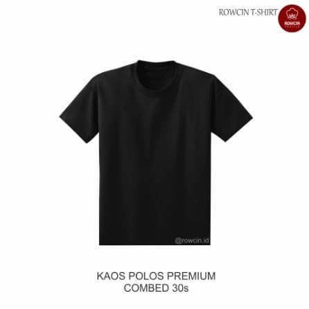 Kaos Polos Katun Lengan Pendek