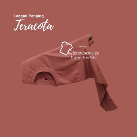 Kaos Polos Lengan Panjang Ukuran M