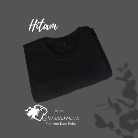 Kaos Polos Lengan Pendek Size L