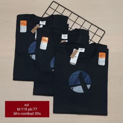 Kaos Pria Combed 30's