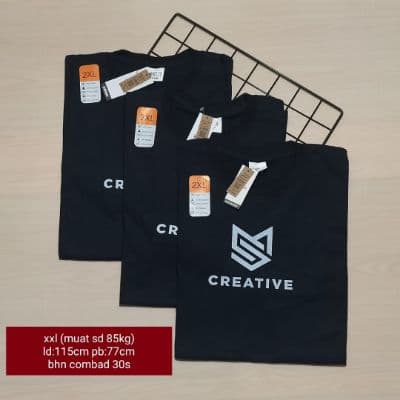 Kaos Pria Combed 30's