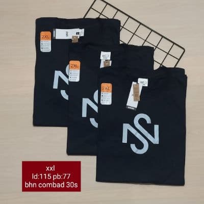 Kaos Pria Combed 30's