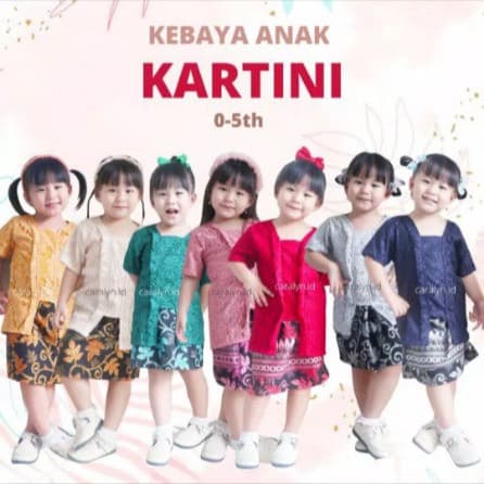 Kebaya Brukat Kutubaru Anak Perempuan