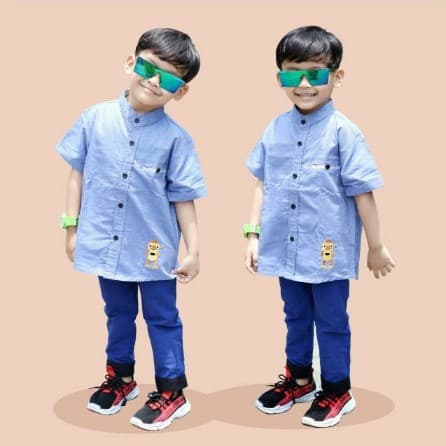 Levine Shirt - Kemeja Anak Laki-Laki