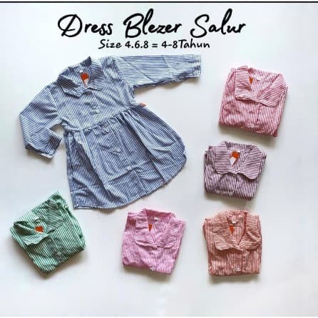 Kemeja Anak Perempuan Lengan Panjang