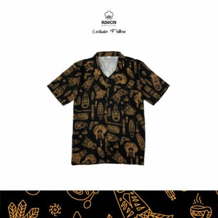 Kemeja Hawai Printing Exclusive Cairo