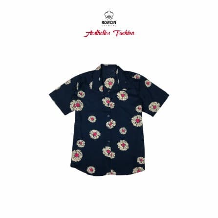 Kemeja Lengan Pendek Aesthetics Fashion Sakura