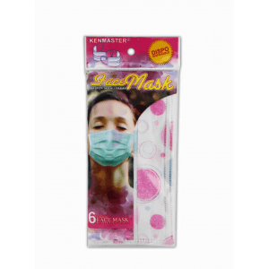 KENMASTER MASKER 3 PLY (6'S)  PCK 