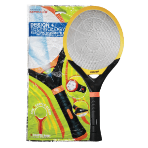 KENMASTER RAKET NYAMUK+SENTERED+BLUE LIGHT PCS 