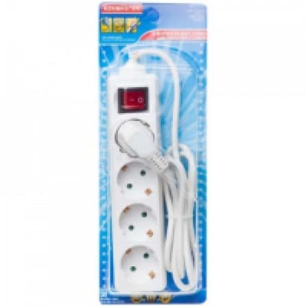 Kenmaster Stop Kontak 4 Lubang F1-44 PCK