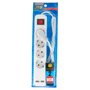 KENMASTER STOP KONTAK F1-4 LB+USB  PCS 