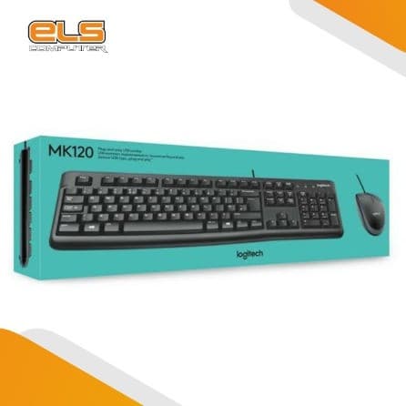 Keyboard USB + Mouse USB Logitech MK120 (1 th)