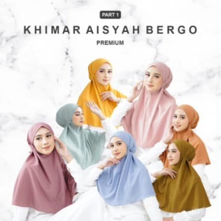 Khimar Aisyah Bergo Tali Part 1