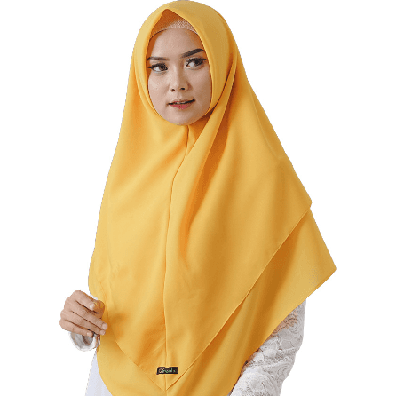 Khimar Syar'i Non Pet 2 Layer