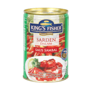 KING'S FISHER SARDEN SAUS SAMBAL KLG 425g