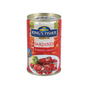 KING'S FISHER SARDEN SAUS TOMAT KLG 155g