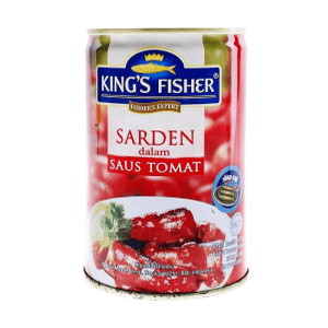 KING'S FISHER SARDEN SAUS TOMAT KLG 425g