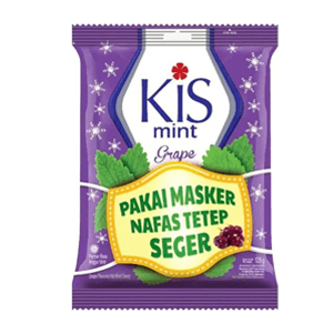 KIS CANDY MINT GRAPE PCK 125/100g
