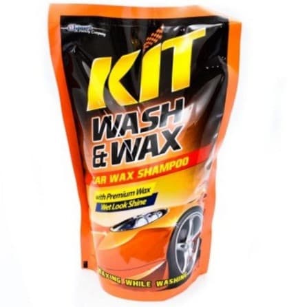 Kit Car Shampoo Wash & Wax PCH 400ML