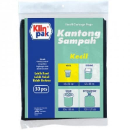 Klin Pak Kantong Sampah KECIL MIX PCS 40x50CM